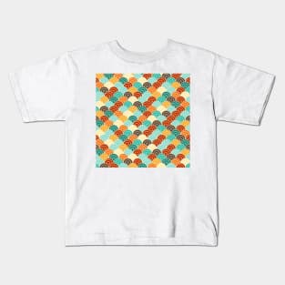 Unique Retro Pattern Kids T-Shirt